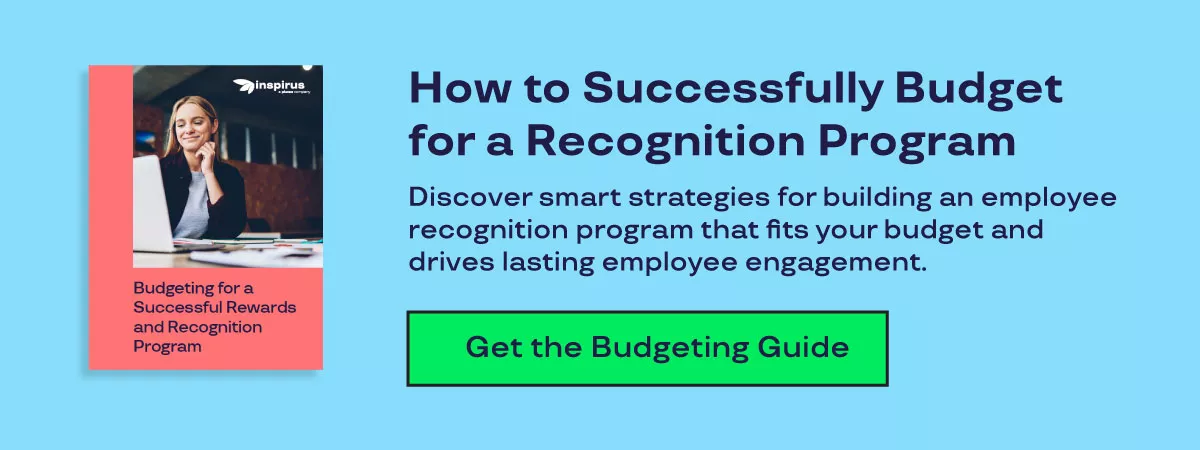 How to Successfully Budget for a Recognition Program. Discover smart strategies for building an employee recognition program that fits your budget and  drives lasting employee engagement.  