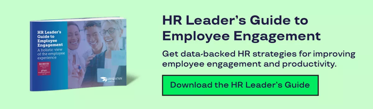 HR Leader's Guide to Employee Engagement. Get data-backed HR strategies for improving employee engagement and productivity. 