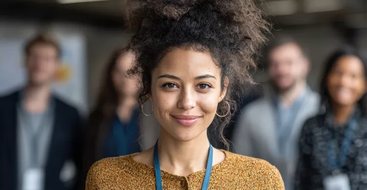 Employee engaged and not burnt out